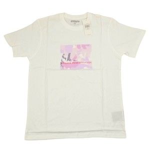 staple pigeon t-shirt white color / short sleeve / medium size with grafic tee